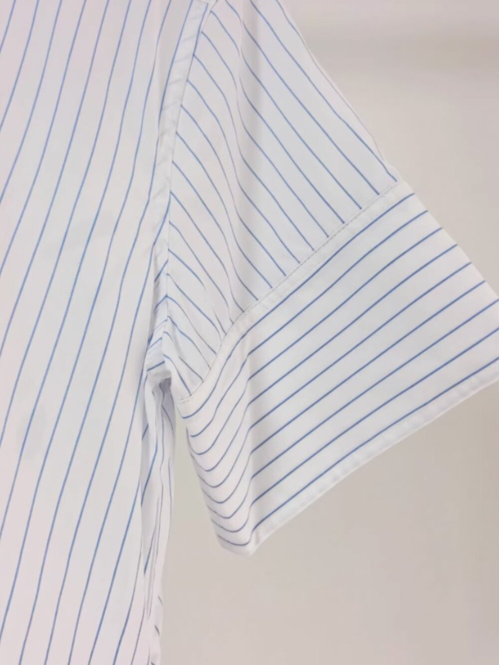 MUST HAVE SIMKHAI Marcy Mini Shirt Dress 2/4/6 White Stripe Cotton Casual - Picture 8 of 12